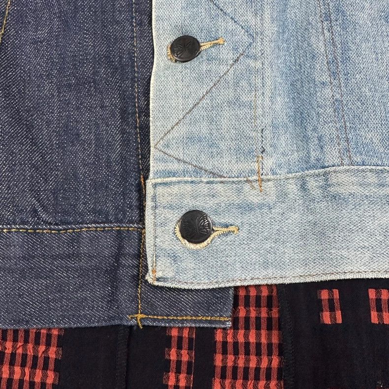 Needles Rebuild by Needles Patchwork Denim Jacket - dmc Size US M / EU 48-50 / 2 - 2 Thumbnail