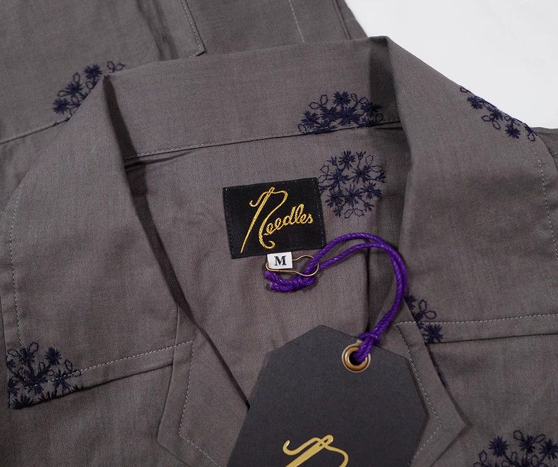 Needles Needles Flower Dot Emb Cabana Shirt - dmc Size US S / EU 44-46 / 1 - 5 Thumbnail