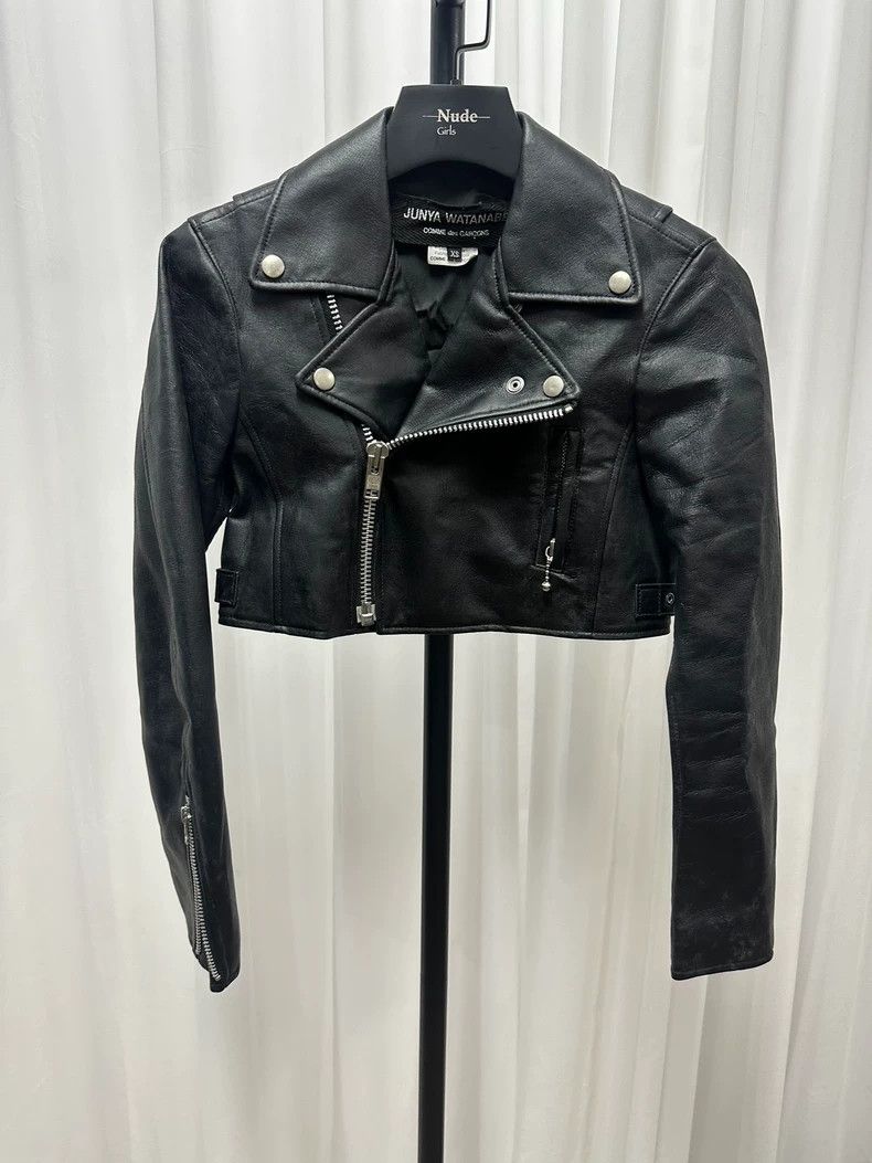 Junya Watanabe Junya Watanabe Cropped Leather Jacket - dmc Size US XS / EU 42 / 0 - 2 Thumbnail