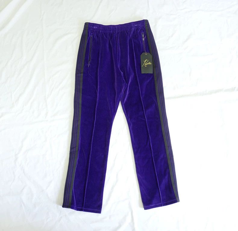 Needles Needles Narrow Track Pant Purple S - dmc Size US 27 - 3 Thumbnail