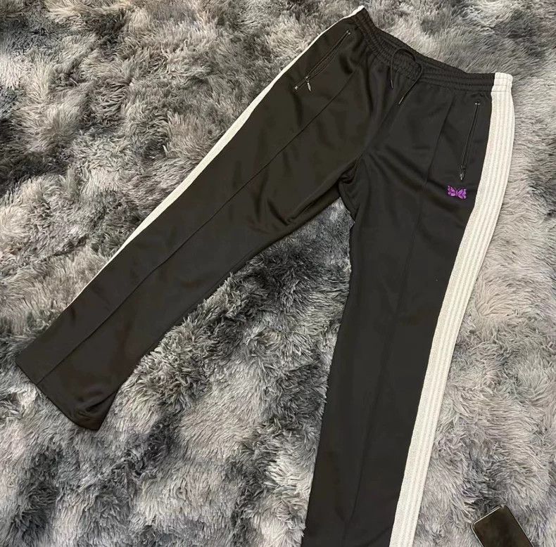 Needles Needles 25th Anniv Black Track Pants - dmc Size US 28 / EU 44 - 5 Thumbnail