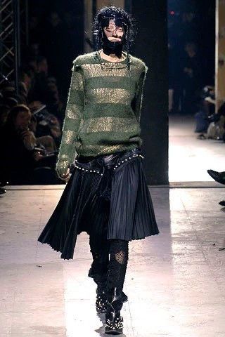 Junya Watanabe Junya Watanabe Distressed Safety Pin Sweater - dmc Size US M / EU 48-50 / 2 - 9 Thumbnail