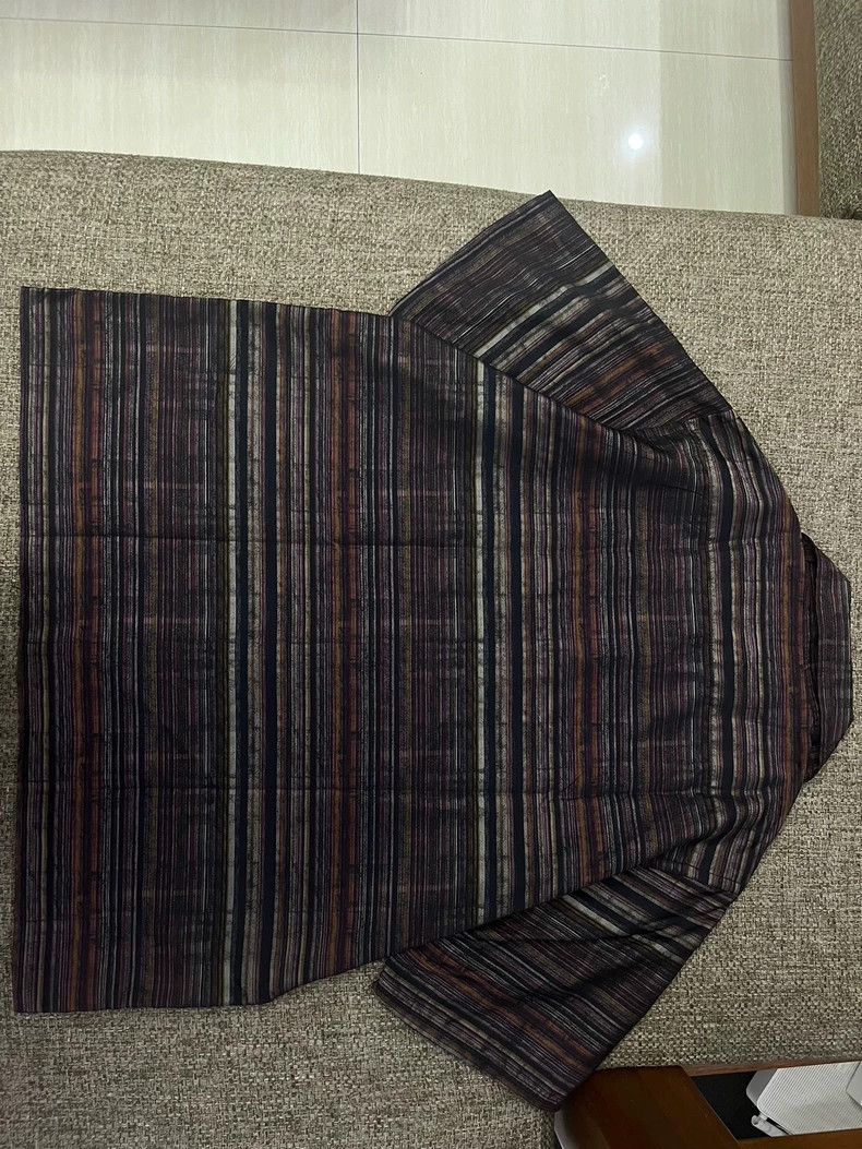 Needles Needles 24SS Ethnic Retro Stripe Shirt - dmc Size US XL / EU 56 / 4 - 2 Thumbnail