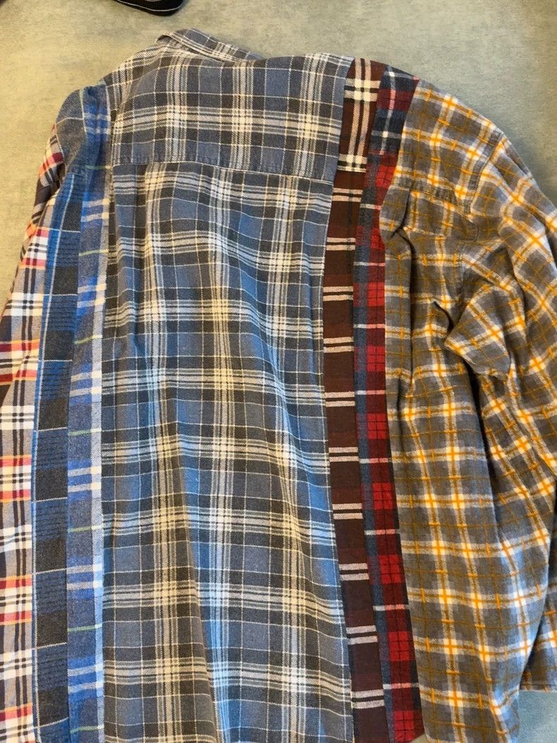 Needles Needles Patchwork Plaid Shirt 1of1 - dmc Size US L / EU 52-54 / 3 - 3 Thumbnail