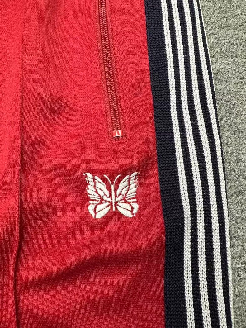 Needles Needles Butterfly Sweatpants Red M - dmc Size US 30 / EU 46 - 3 Thumbnail