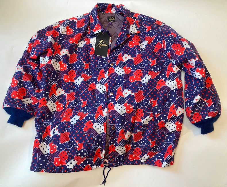 Needles Needles Dice Print Coach Jacket - dmc Size US M / EU 48-50 / 2 - 3 Thumbnail