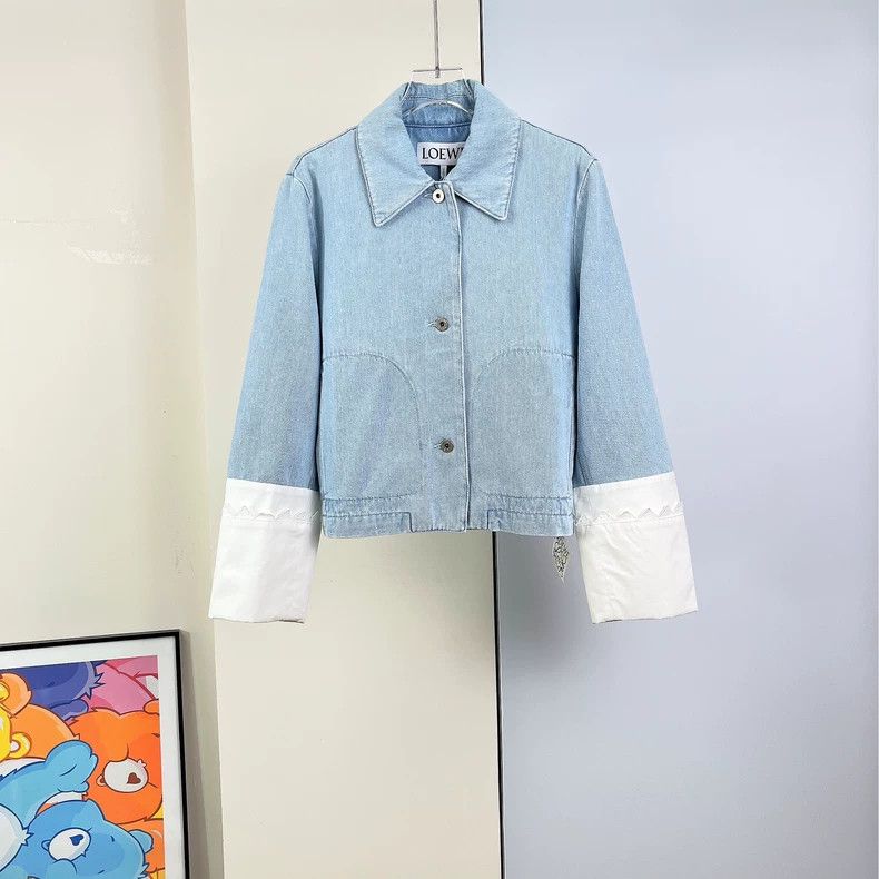 Loewe LOEWE Denim Jacket Spring Autumn - dmc Size US XS / EU 42 / 0 - 2 Thumbnail
