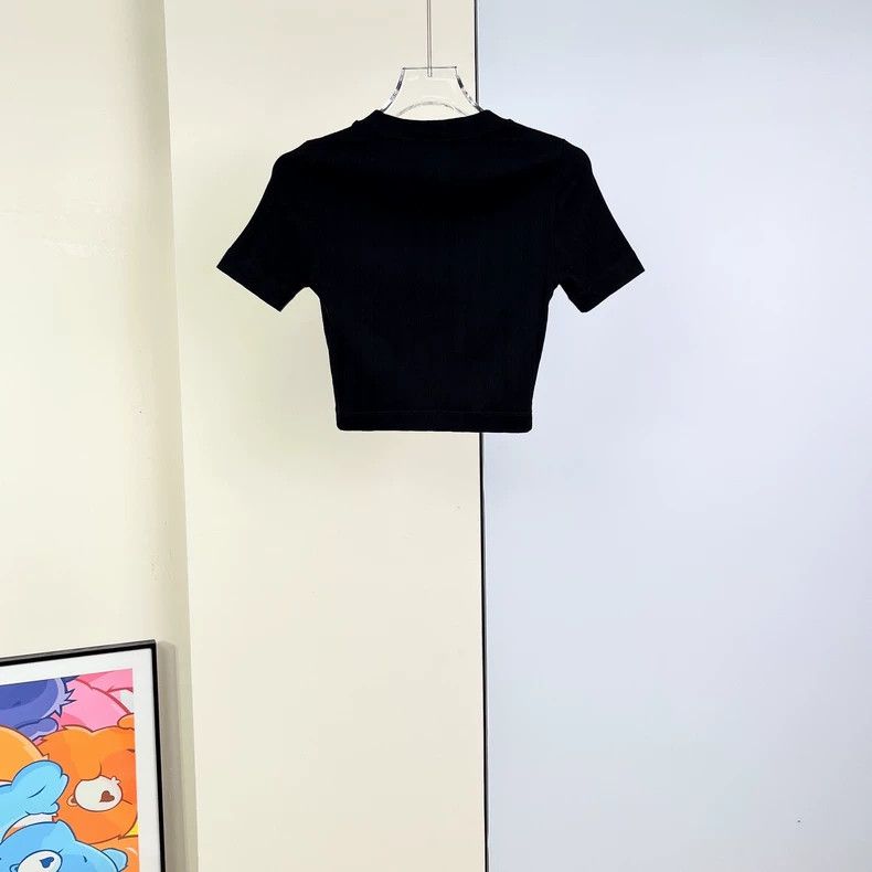Loewe LOEWE Black Short Sleeve Top - dmc Size US XS / EU 42 / 0 - 3 Thumbnail