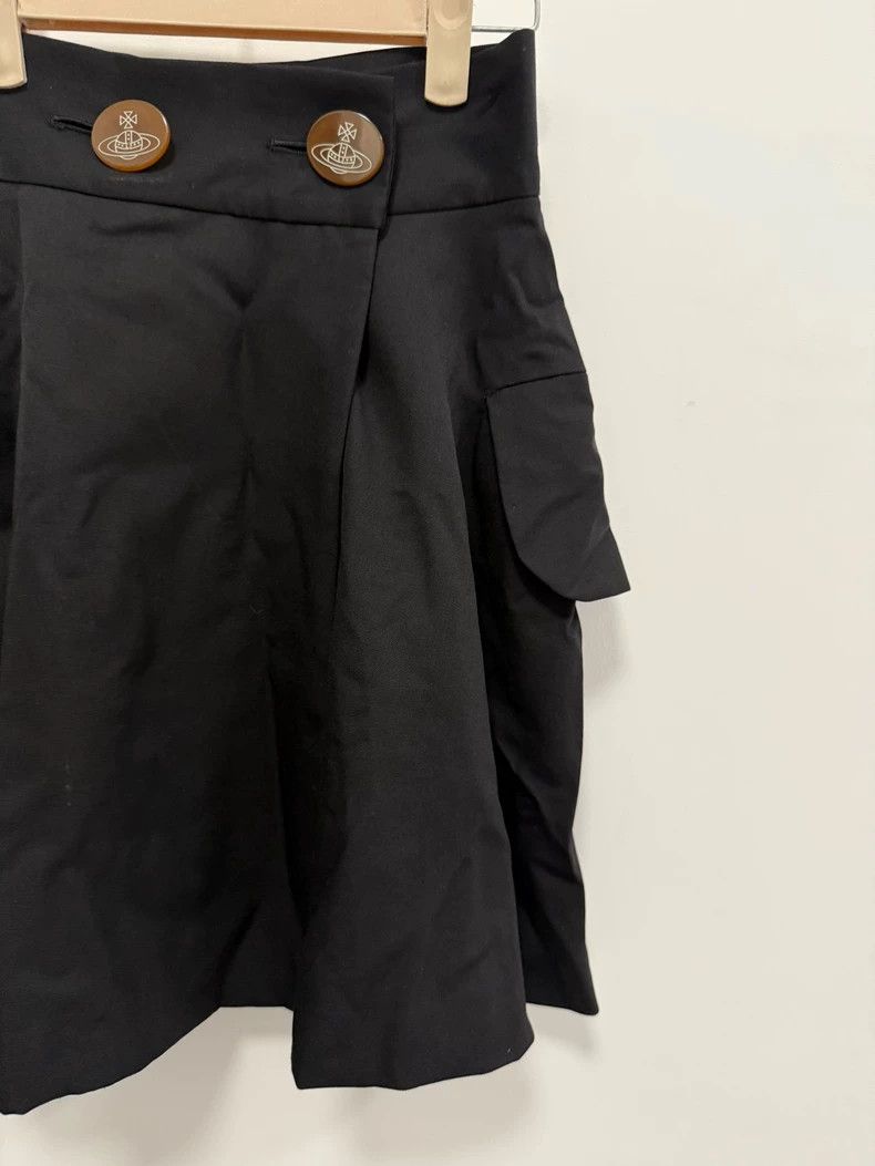 Vivienne Westwood Vivienne Westwood Black Wool Skirt - dmc Size US 34 / EU 50 - 3 Thumbnail