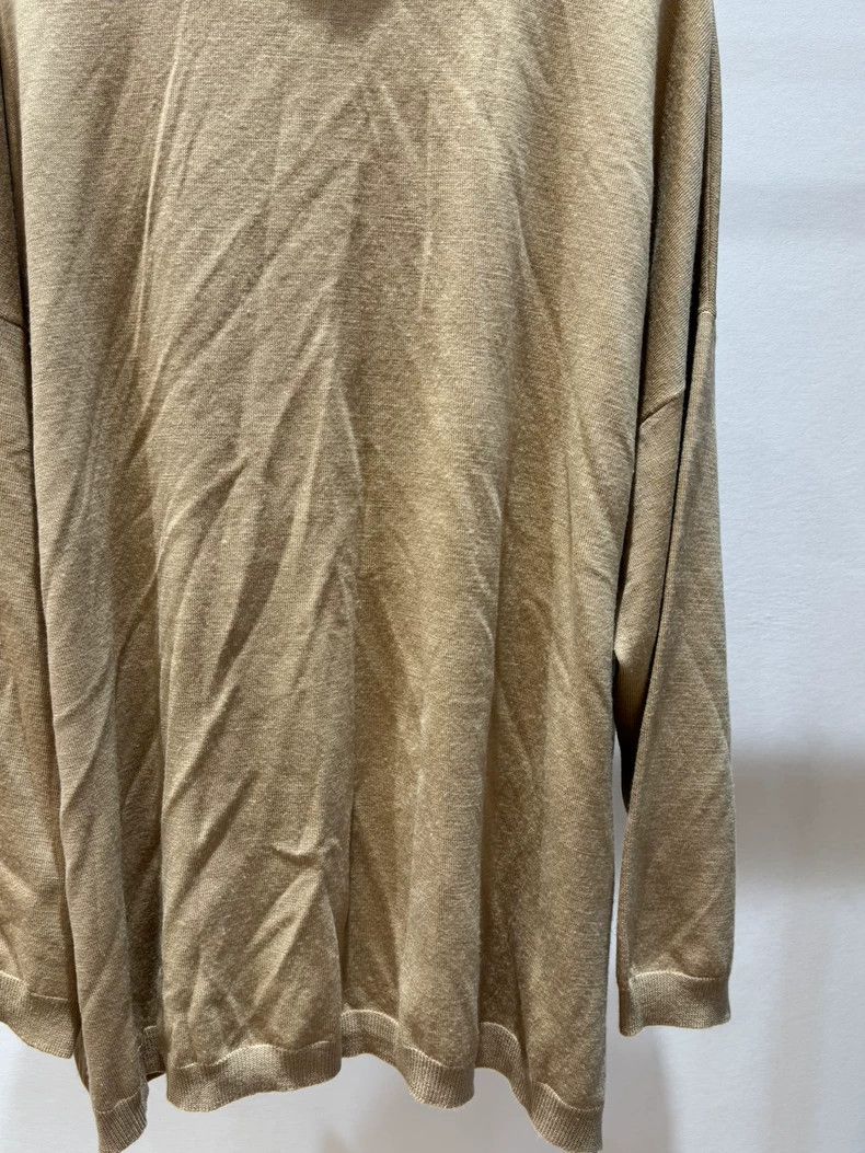 Loewe LOEWE Beige Polo Collar Knit Sweater - dmc Size US M / EU 48-50 / 2 - 7 Thumbnail