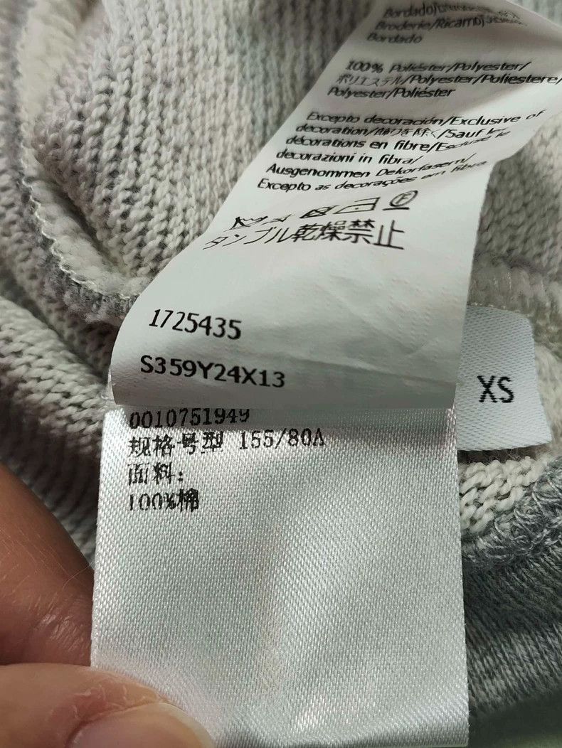 Loewe Loewe Gray Cropped Sweatshirt XS - dmc Size US XS / EU 42 / 0 - 5 Thumbnail