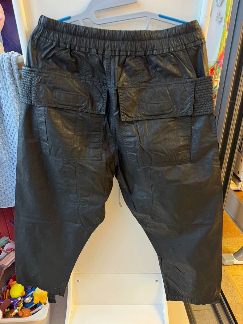 Rick Owens Rick Owens Double Ring Waxed Casual Pants - dmc Size US 29 - 3 Thumbnail
