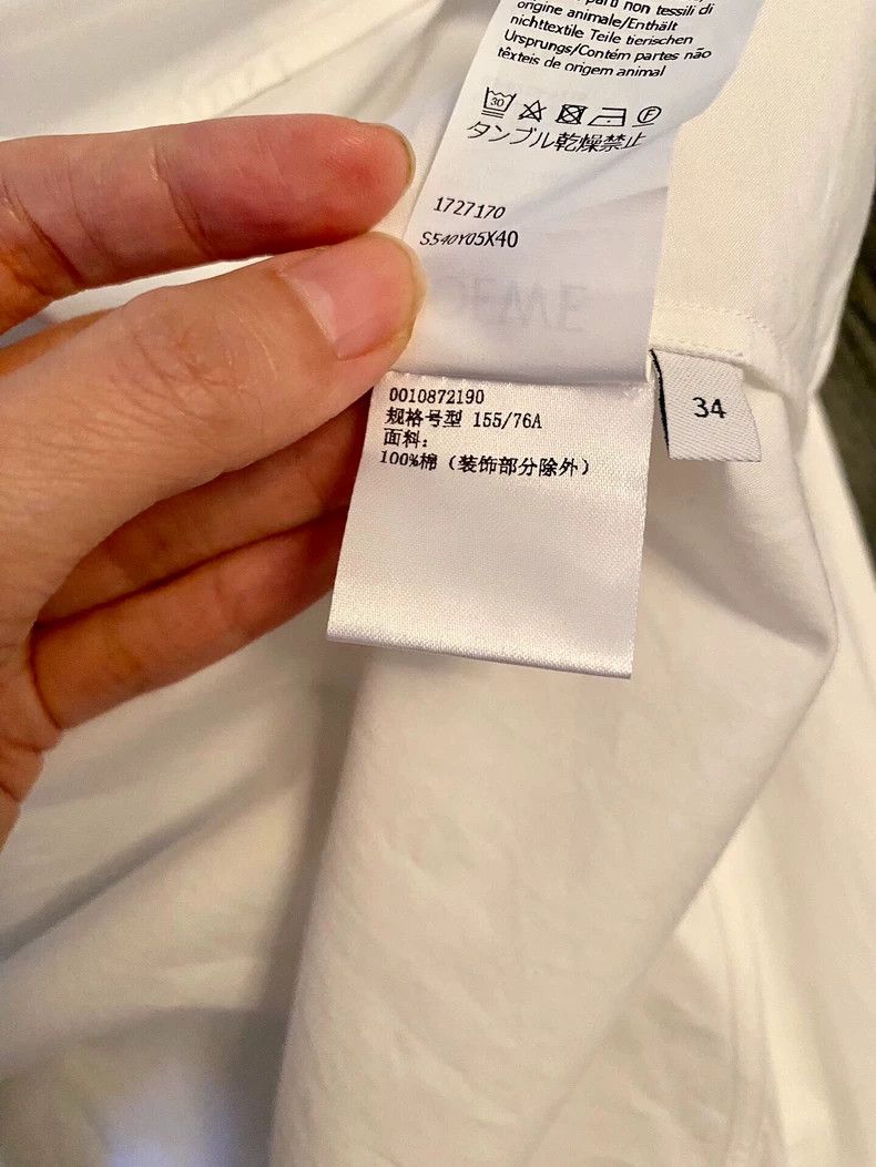Loewe Loewe Back Tie Shirt Size 34 - dmc Size US XS / EU 42 / 0 - 5 Thumbnail