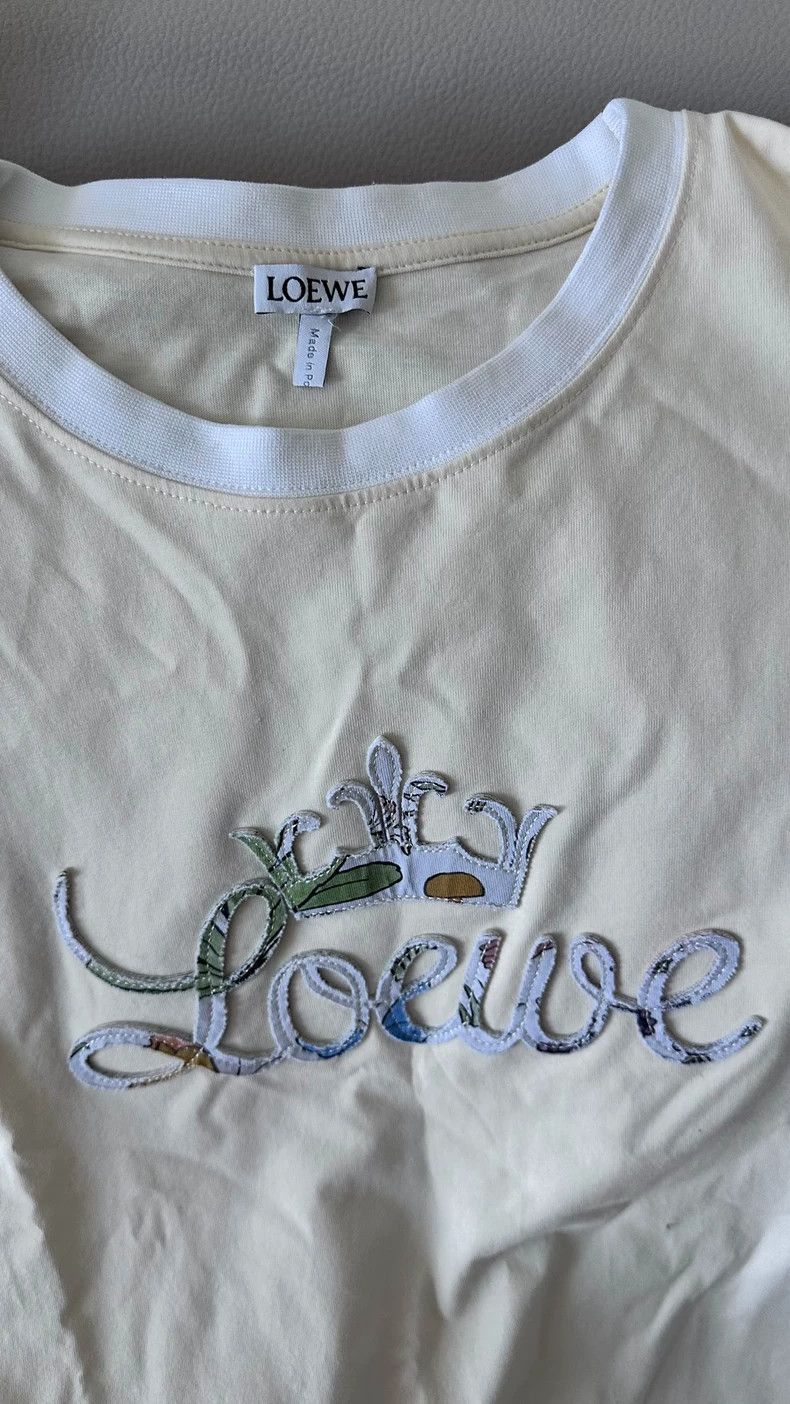 Loewe Loewe Short Sleeve Crown Print T-shirt - dmc Size US S / EU 44-46 / 1 - 2 Thumbnail