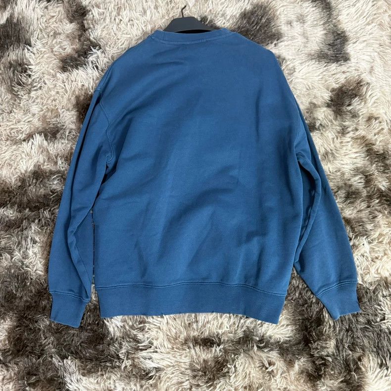 Acne Studios Acne Studios Blue Logo Embroidered Sweatshirt - dmc Size US XXS / EU 40 - 2 Thumbnail