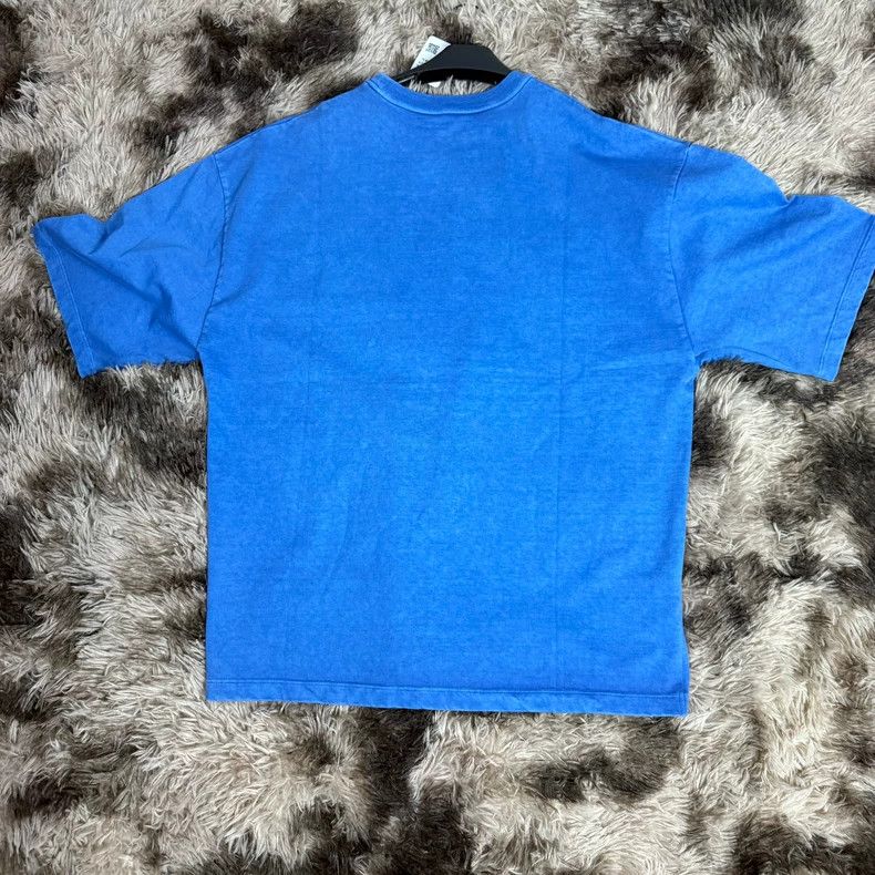 Louis Vuitton Louis Vuitton Blue Reflective Letter Tee - dmc Size US M / EU 48-50 / 2 - 2 Thumbnail