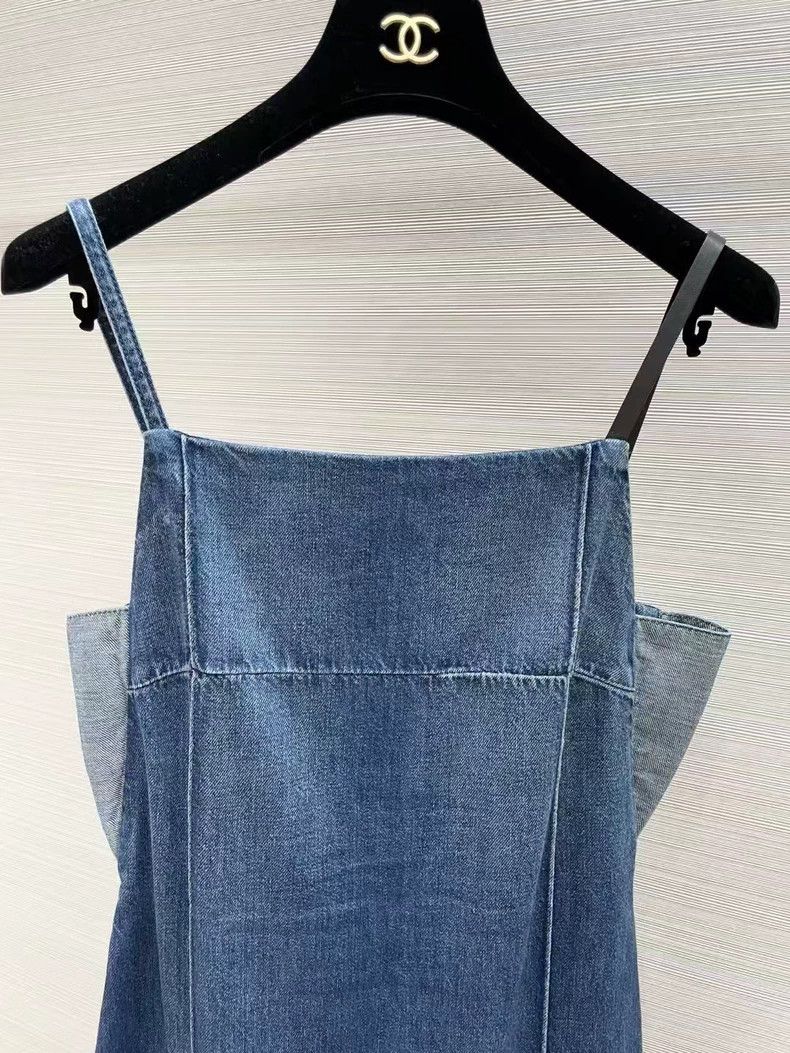 Loewe Loewe Size 36 Denim Slip Dress - dmc Size US S / EU 44-46 / 1 - 3 Thumbnail