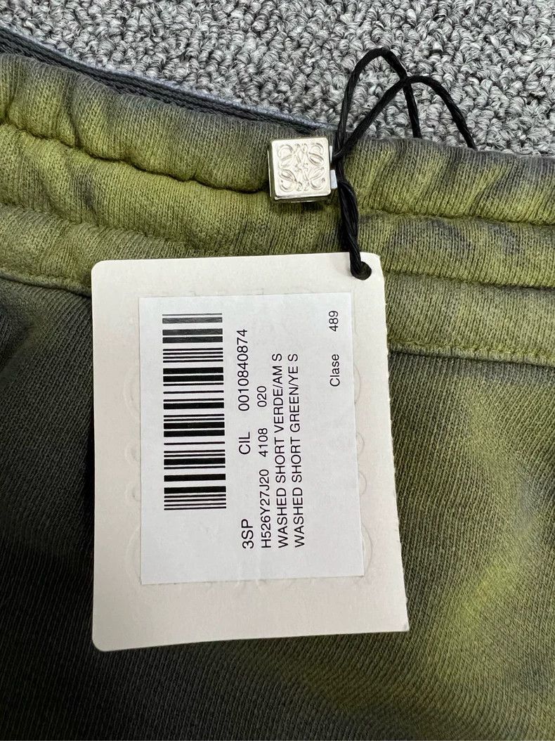 Loewe Loewe Green Tie-Dye Casual Cargo Shorts - dmc Size US 26 / EU 42 - 4 Thumbnail