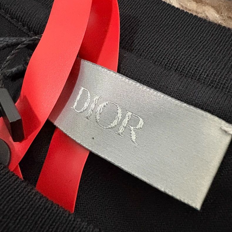Dior Dior x Travis Scott Black Print Tee - dmc Size US L / EU 52-54 / 3 - 3 Thumbnail