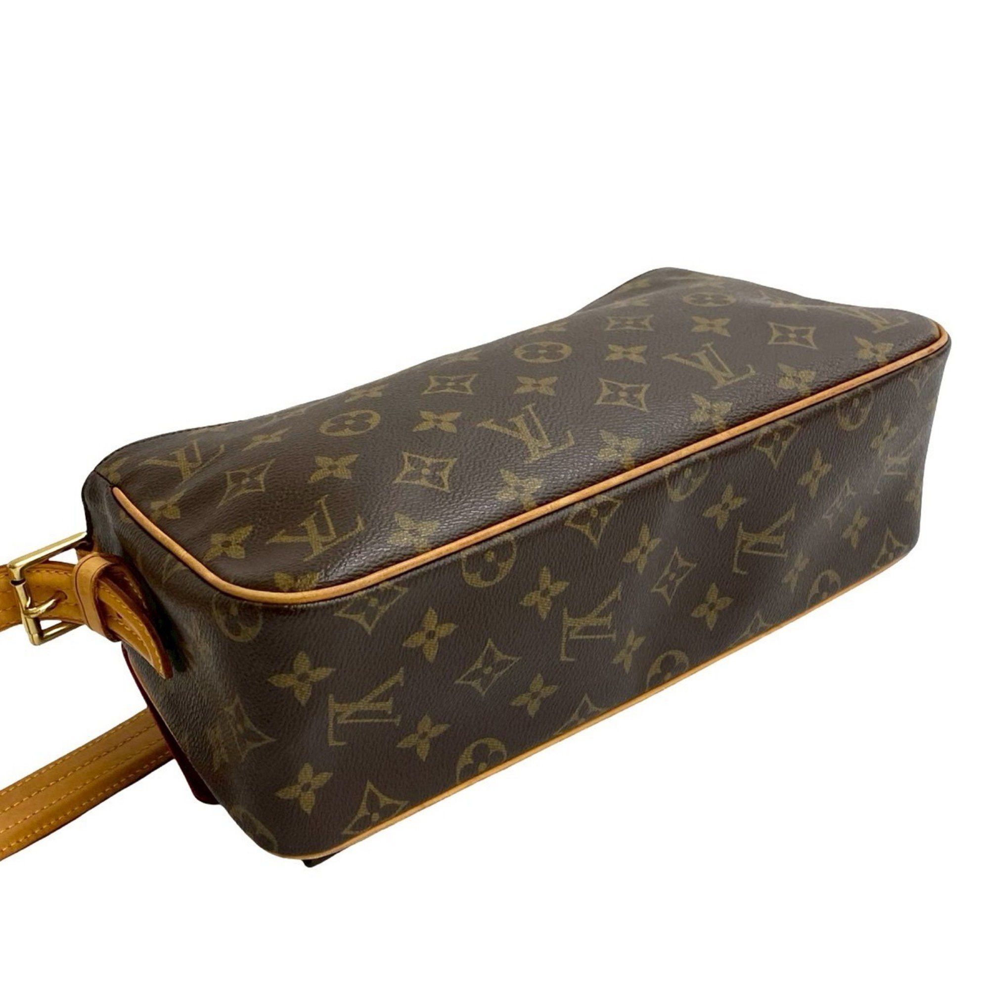 Louis Vuitton LOUIS VUITTON Viva Cite MM Monogram Leather Semi-One Shoulder Bag/Tote Bag, Brown, 93630 Size ONE SIZE - 7 Thumbnail