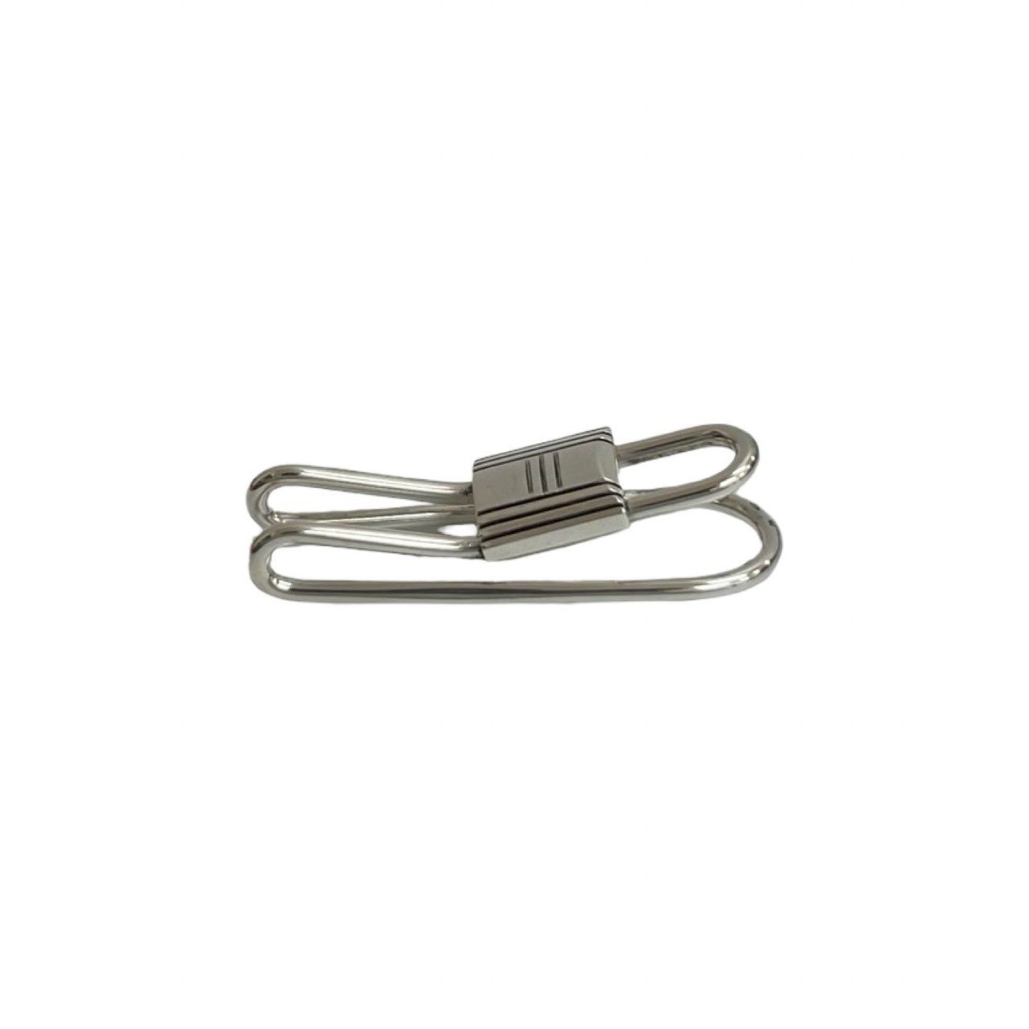 Hermes HERMES Cadena Motif Money Clip, 925 Sterling Silver, 40799 Size ONE SIZE - 3 Thumbnail