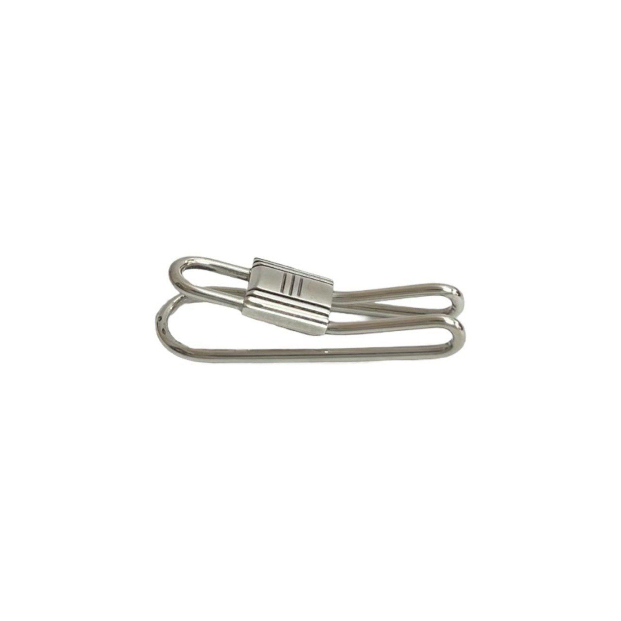 Hermes HERMES Cadena Motif Money Clip, 925 Sterling Silver, 40799 Size ONE SIZE - 2 Thumbnail