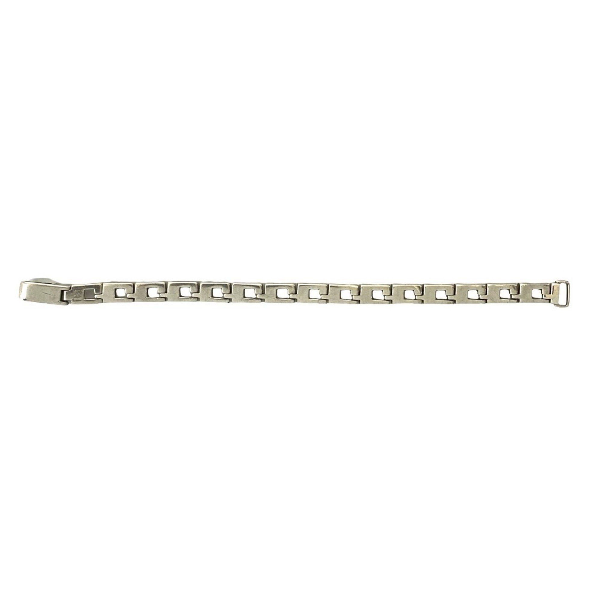 Gucci GUCCI Square G Bracelet, 925 Sterling Silver, Women's, 19488 Size ONE SIZE - 3 Thumbnail