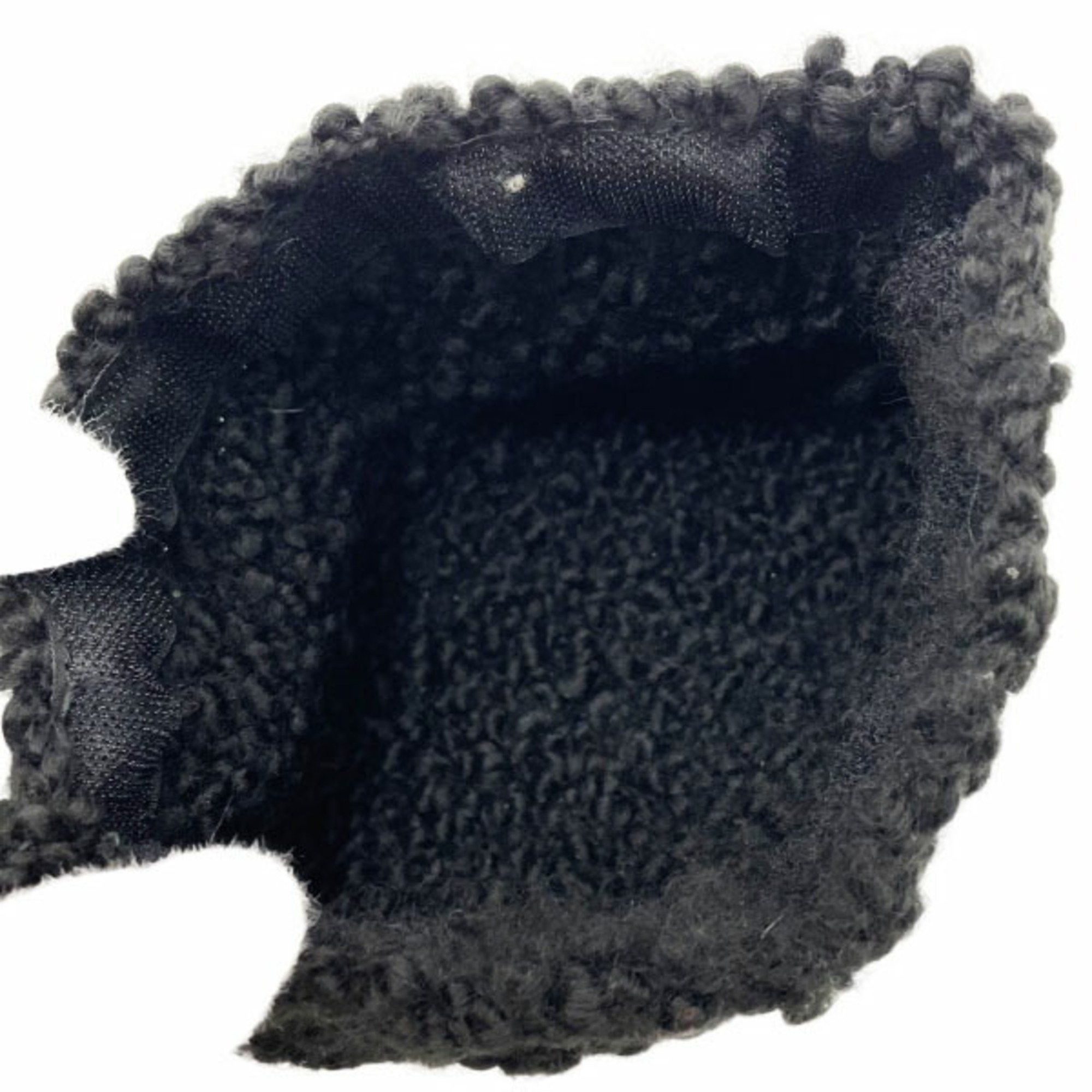 Salvatore Ferragamo Salvatore Ferragamo Gancini Handbag in Wool and Metallic Black, Size 21 9734. Also available: Handbag, Tote Bag, Shoulder Chain HH-15798. Size ONE SIZE - 8 Thumbnail