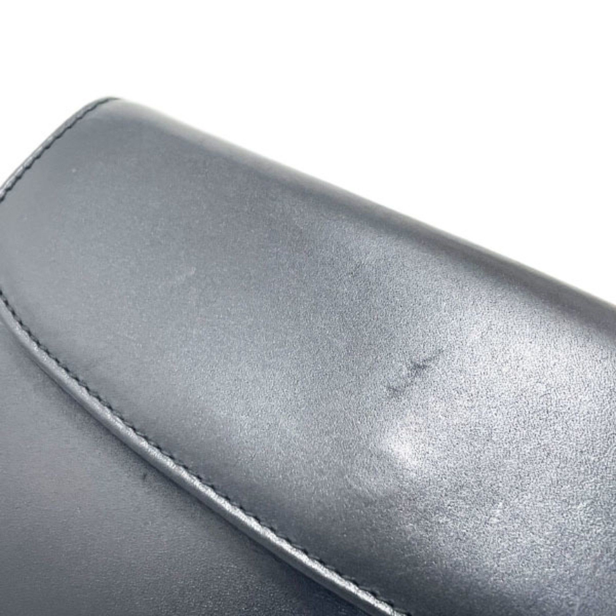 Gucci Gucci Clip Wallet, Double Leather, Black, 035 2778, GUCCI Bi-fold Wallet TT-15747 Size ONE SIZE - 6 Thumbnail