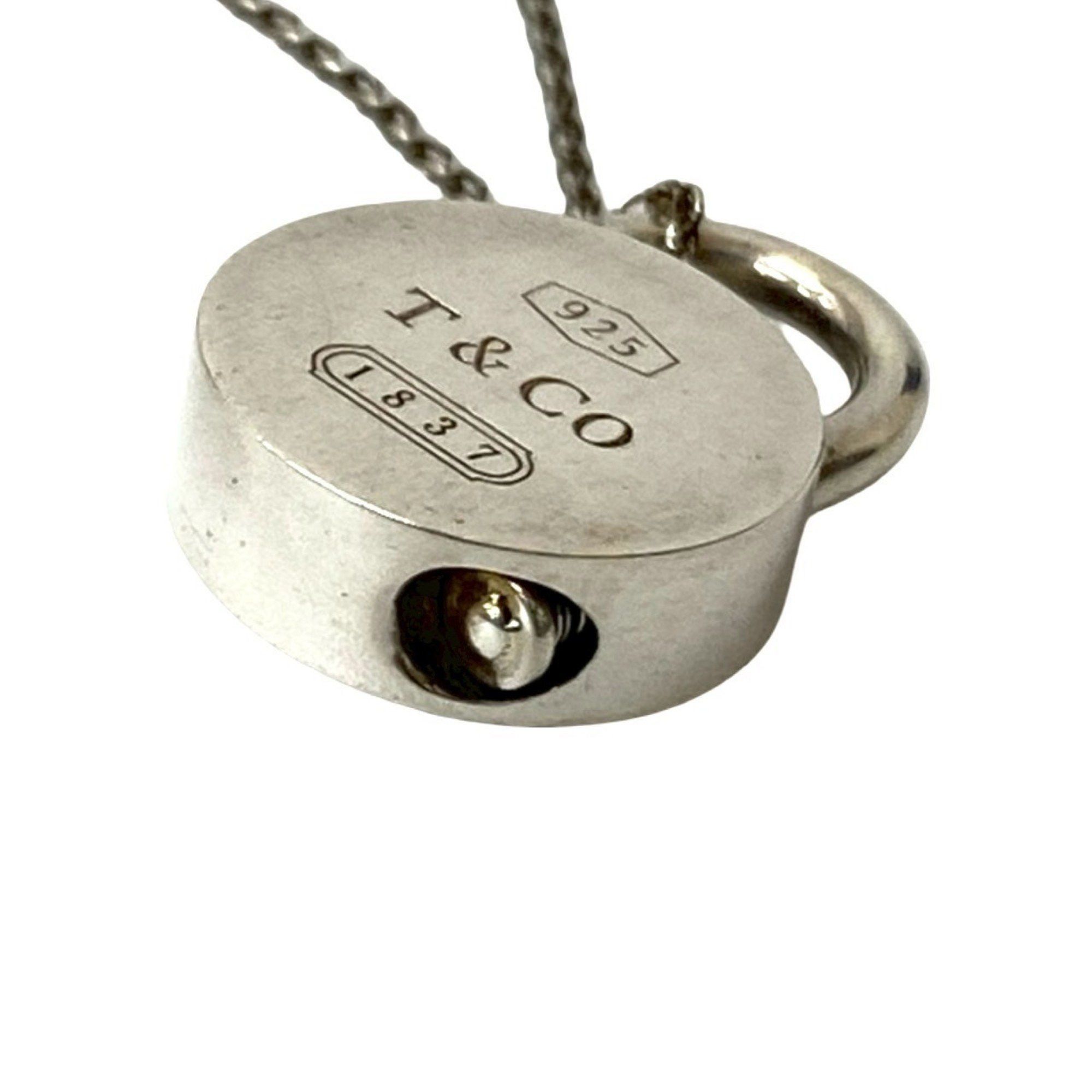 Tiffany & Co. TIFFANY & Co. Tiffany Round Rock Sterling Silver 925 Necklace Pendant Choker -M162 Size ONE SIZE - 2 Thumbnail