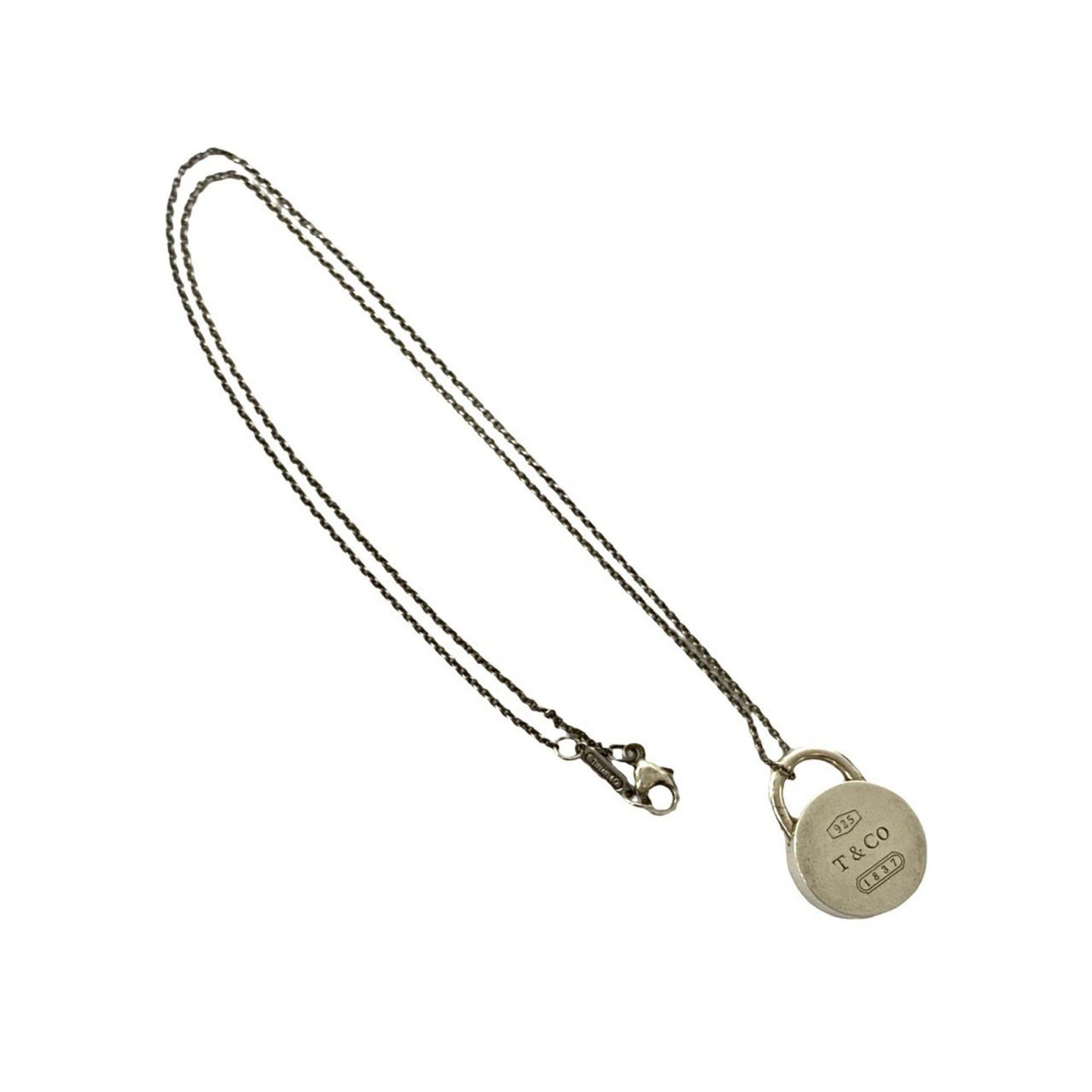 Tiffany & Co. TIFFANY & Co. Tiffany Round Rock Sterling Silver 925 Necklace Pendant Choker -M162 Size ONE SIZE - 5 Thumbnail
