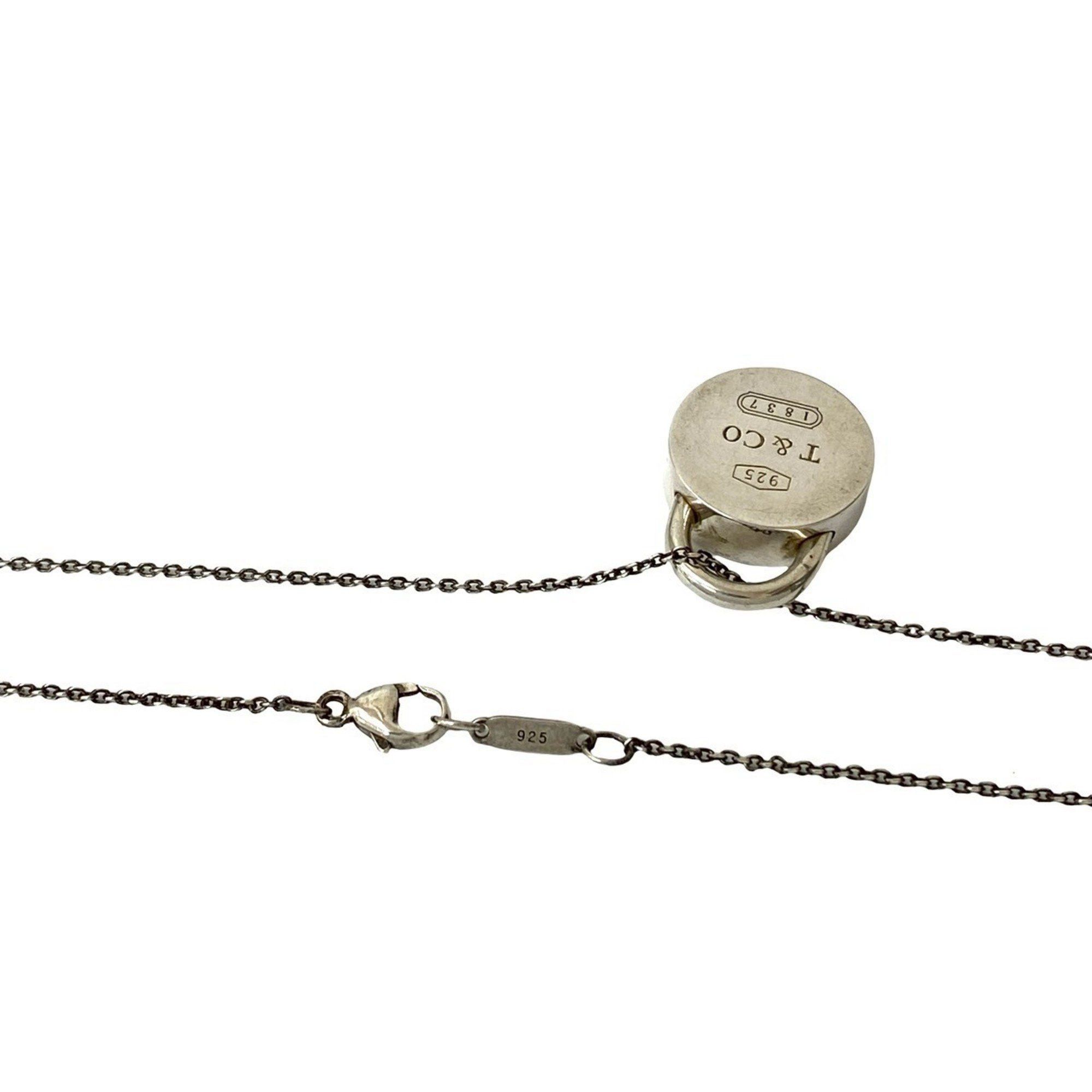 Tiffany & Co. TIFFANY & Co. Tiffany Round Rock Sterling Silver 925 Necklace Pendant Choker -M162 Size ONE SIZE - 3 Thumbnail