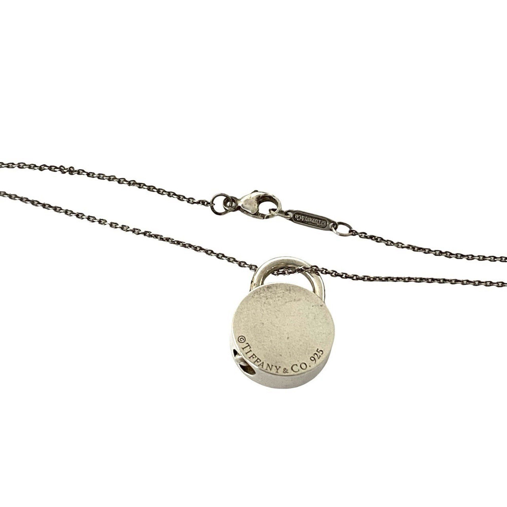 Tiffany & Co. TIFFANY & Co. Tiffany Round Rock Sterling Silver 925 Necklace Pendant Choker -M162 Size ONE SIZE - 4 Thumbnail