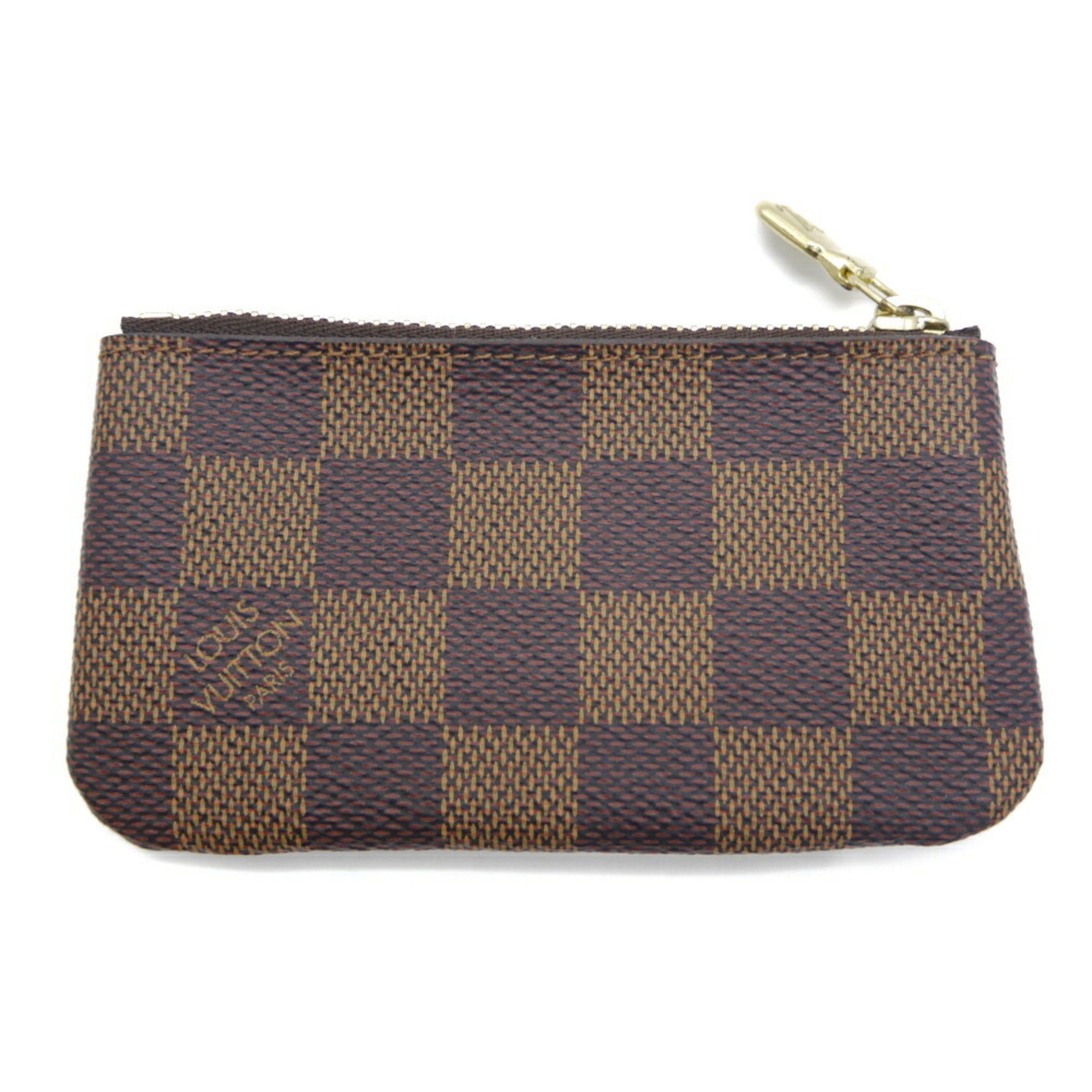 Louis Vuitton Louis Vuitton Pochette Cle Damier Ebene Coin Case N62658 Size ONE SIZE - 2 Thumbnail