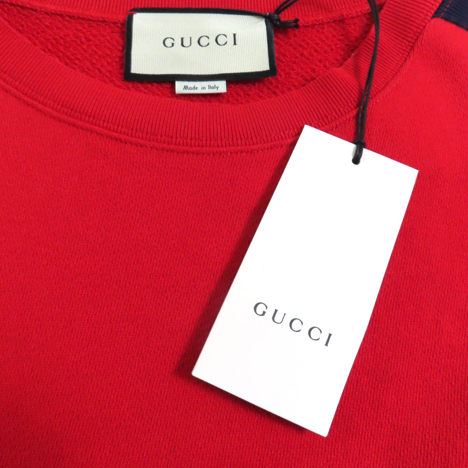 Gucci Gucci Gucci Web line sweatshirt with tweed accents Sweatshirt Cotton Sweatshirts & Hoodies 502126-X9N23 DUTY FREE for USA Size ONE SIZE - 8 Thumbnail