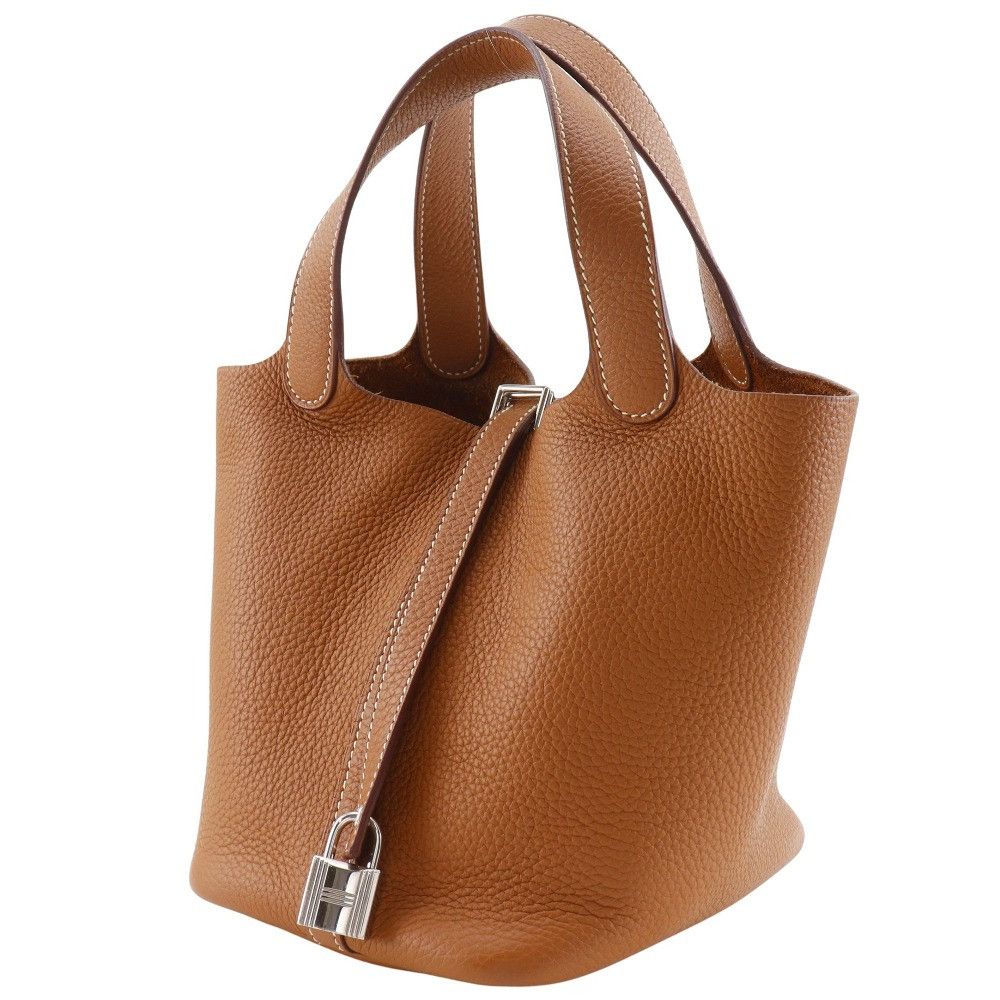 Hermes Hermes Hermes Picotin Lock Trillon Clemence Handbag Leather Handbag Stamp Z (2021) DUTY FREE for USA Size ONE SIZE - 2 Thumbnail