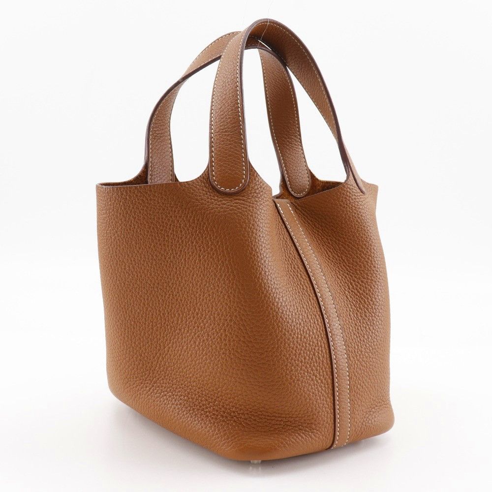 Hermes Hermes Hermes Picotin Lock Trillon Clemence Handbag Leather Handbag Stamp Z (2021) DUTY FREE for USA Size ONE SIZE - 3 Thumbnail