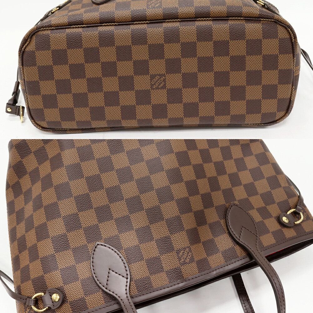 Louis Vuitton Louis Vuitton Louis Vuitton Neverfull Damier 2way Tote Bag Canvas Tote Bag N40600 DUTY FREE for USA Size ONE SIZE - 6 Thumbnail