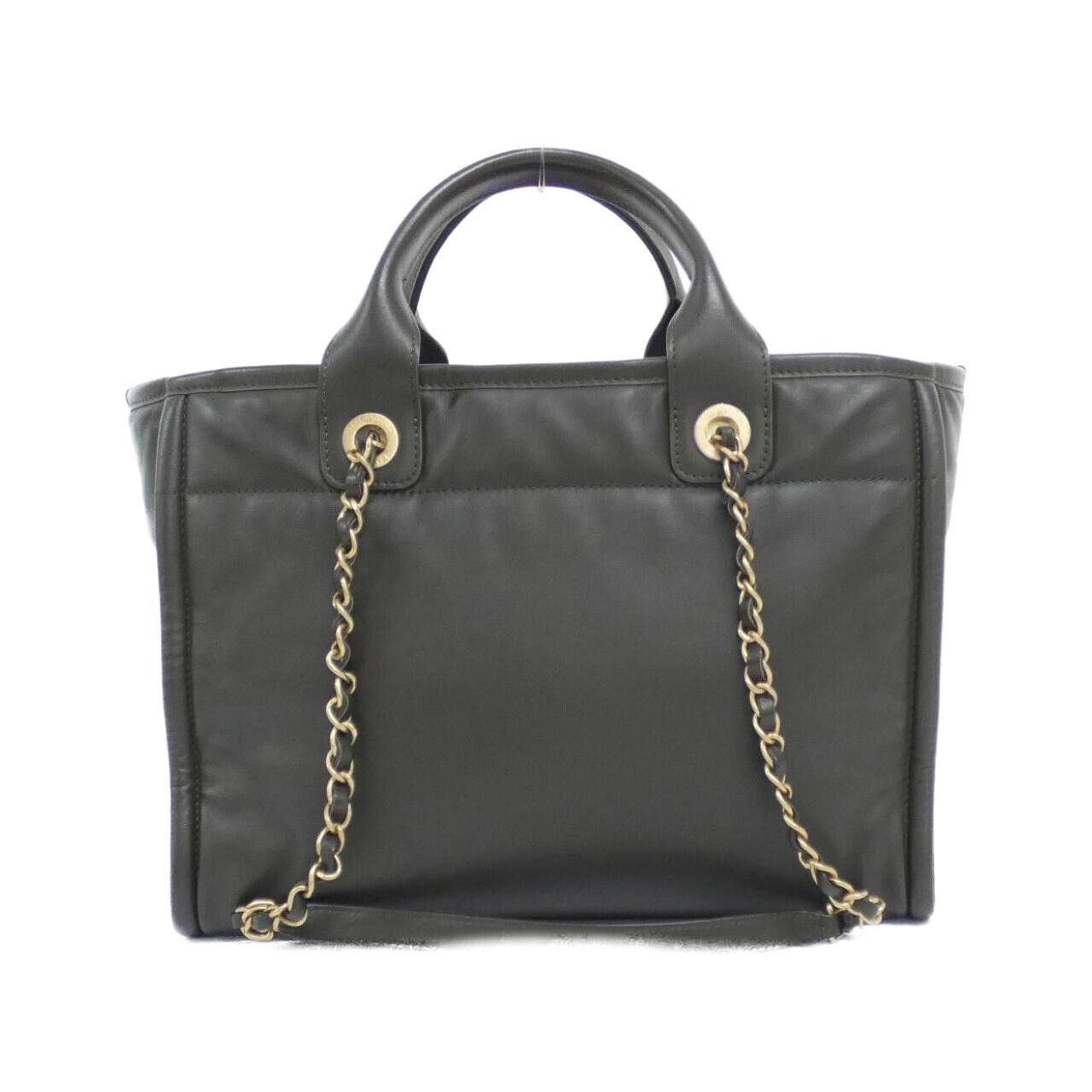 Chanel Chanel Chanel Deauville Line Calf Bag Leather Tote Bag AS3257 DUTY FREE for USA Size ONE SIZE - 2 Thumbnail