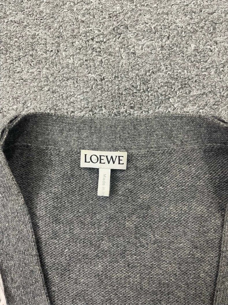 Loewe LOEWE Logo Embroidered Cardigan Sweater - dmc Size US XS / EU 42 / 0 - 3 Thumbnail