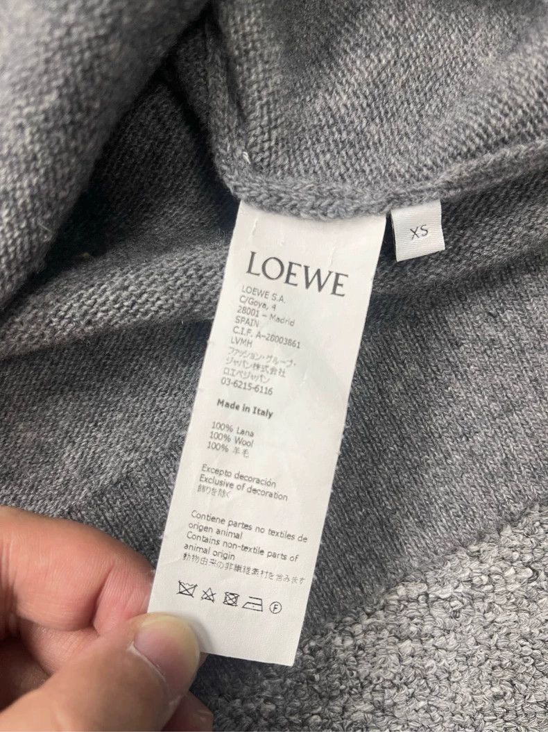 Loewe LOEWE Logo Embroidered Cardigan Sweater - dmc Size US XS / EU 42 / 0 - 4 Thumbnail
