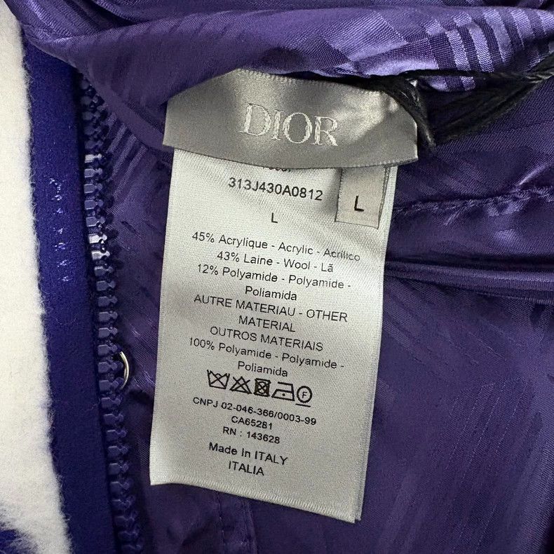 Dior Dior Purple CD Print Double-Sided Vest - dmc Size US L / EU 52-54 / 3 - 3 Thumbnail