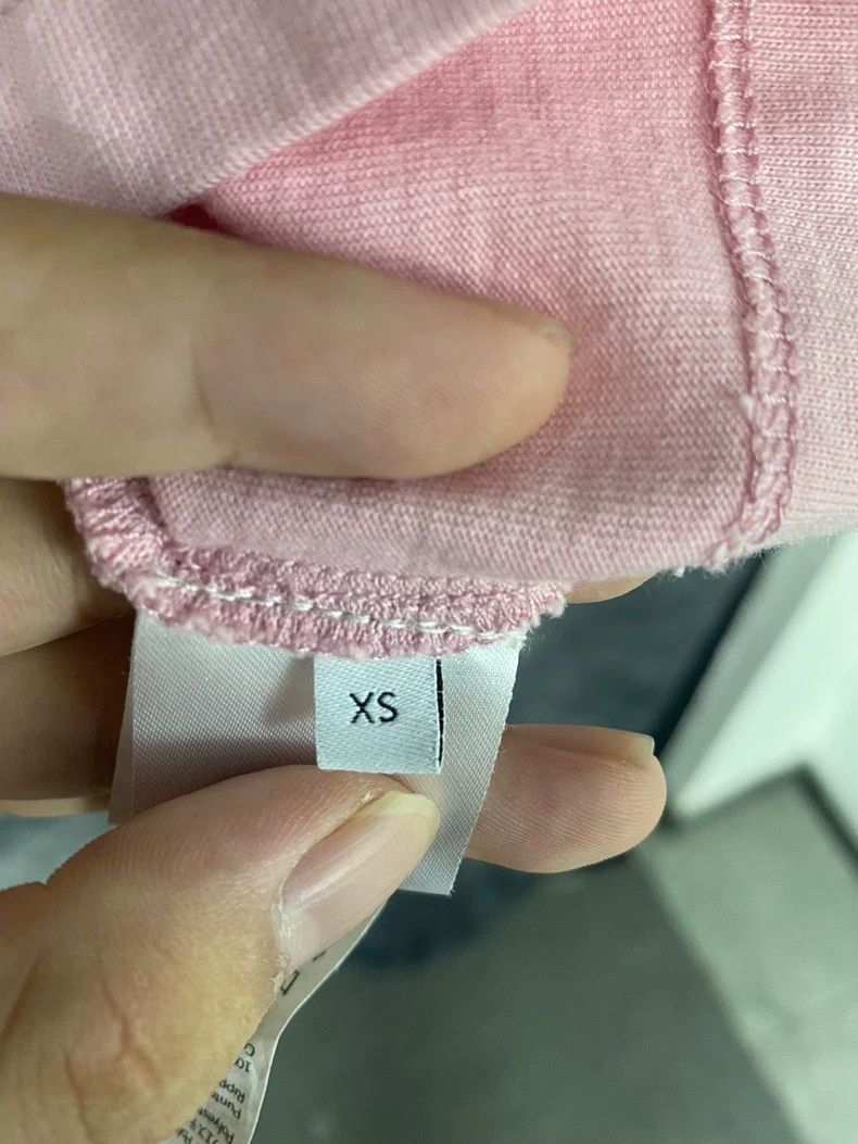 Loewe Loewe Pink Embroidered Logo Crop T-shirt - dmc Size US XS / EU 42 / 0 - 6 Thumbnail