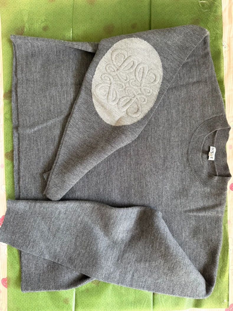 Loewe LOEWE Oversized Short Ribbed Sweater - dmc Size US S / EU 44-46 / 1 - 2 Thumbnail
