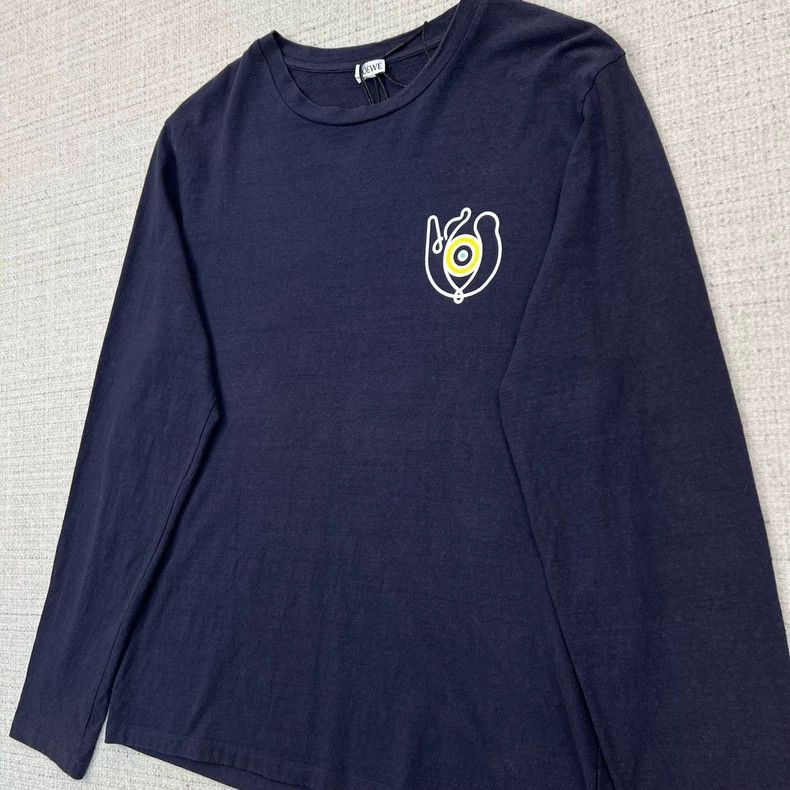 Loewe Loewe Oil Painting Print Long Sleeve T-shirt - dmc Size US L / EU 52-54 / 3 - 2 Thumbnail