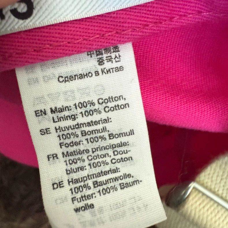 Acne Studios Acne Studios Embroidered Pink Cap - dmc Size ONE SIZE - 5 Thumbnail