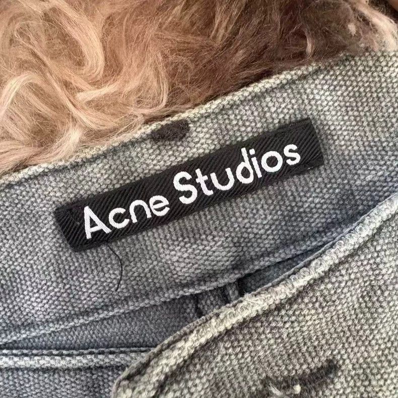 Acne Studios Acne Studios FW23 Patch Canvas Trousers - dmc Size US 26 / EU 42 - 3 Thumbnail