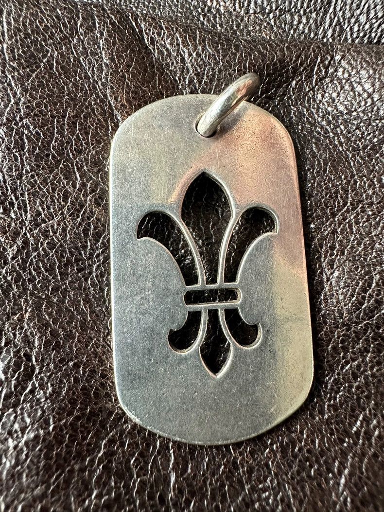 Chrome Hearts Chrome Hearts Large Iris Dog Tag Pendant - dmc Size ONE SIZE - 2 Thumbnail