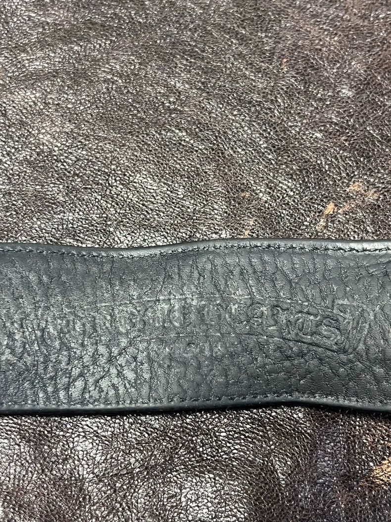 Chrome Hearts Chrome Hearts Silver Buckle Leather Bracelet - dmc Size ONE SIZE - 5 Thumbnail