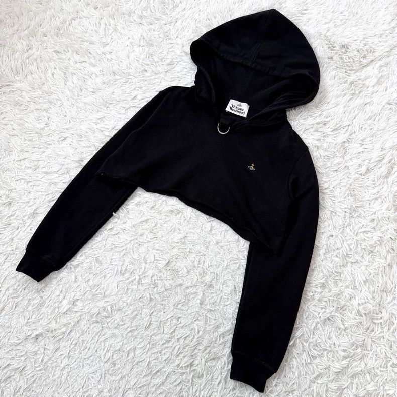 Vivienne Westwood Vivienne Westwood ORB Cropped Hoodie - dmc Size US S / EU 44-46 / 1 - 4 Thumbnail